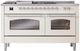 Ilve® Nostalgie II Series 60" Antique White Pro Style Dual Fuel Range-1
