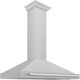 ZLINE 48" Satin Stainless Steel Wall Mounted Range Hood-1