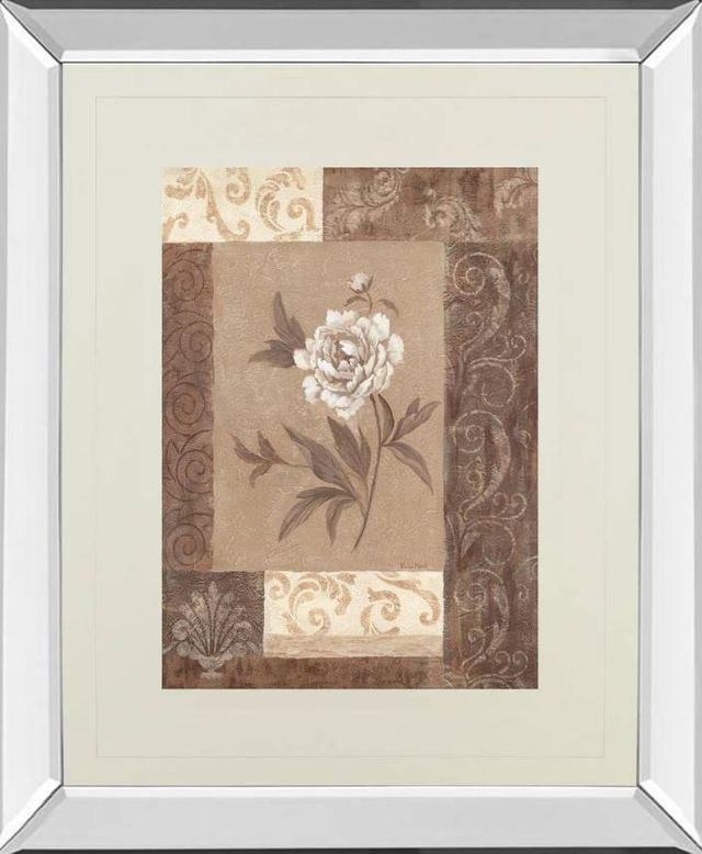Classy Art Single Peony by Vivian Flasch Wall Art-0