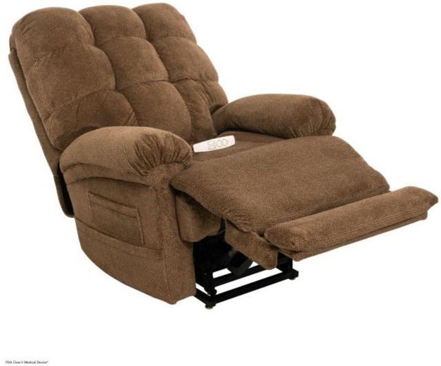 Mega Motion® iNFI Poco Angus Nutmeg Power Lift Recliner with Deluxe Heat and Massage-2