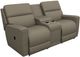 La-Z-Boy® Apollo Fossil Manual Reclining Loveseat with Console-0