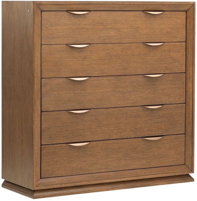 Michael Amini® Portrait Sienna Brown 5-Drawer Chest-0