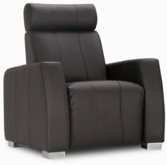 Jaymar Pony Black Gr. 10 Home Theater Motion Chair-0
