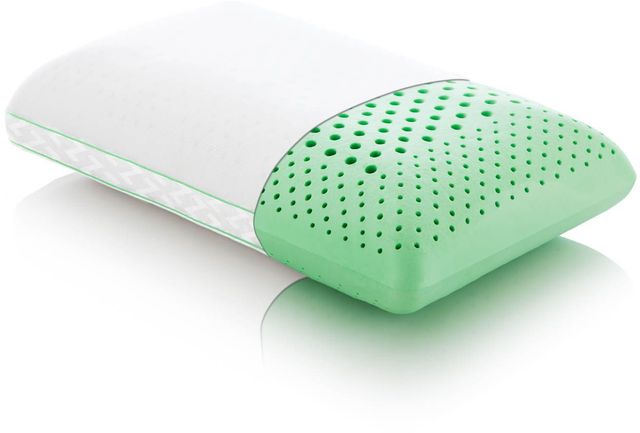Malouf® Sleep Z® Zoned Dough® Peppermint Standard Pillow-1