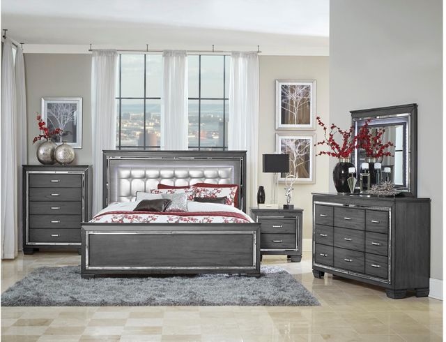 Homelegance® Allura Gray Mirror-2