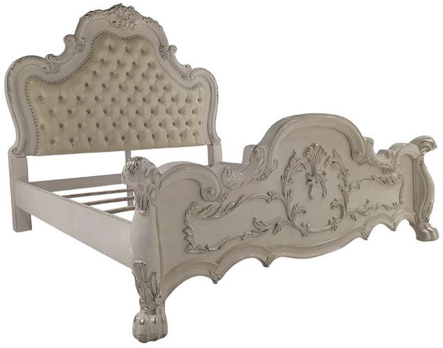ACME Furniture Dresden Bone White/White Queen Panel Bed-0
