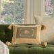 Nourison Home™ Mina Victory Vintage Pillow Sage 14"x18" Throw Pillow-3