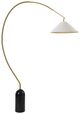 Harp & Finial® Shay Black/Brass Floor Lamp-0