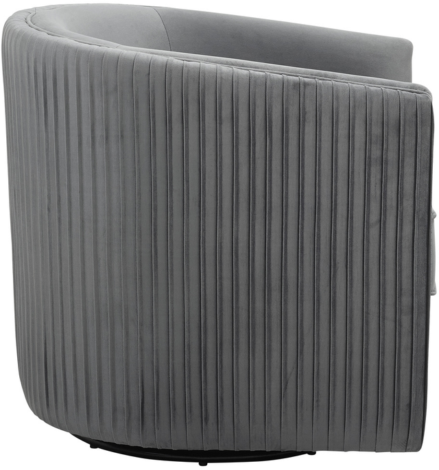 Mazin Furniture Cecily Gray Swivel Chair-2