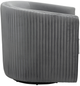 Mazin Furniture Cecily Gray Swivel Chair-2