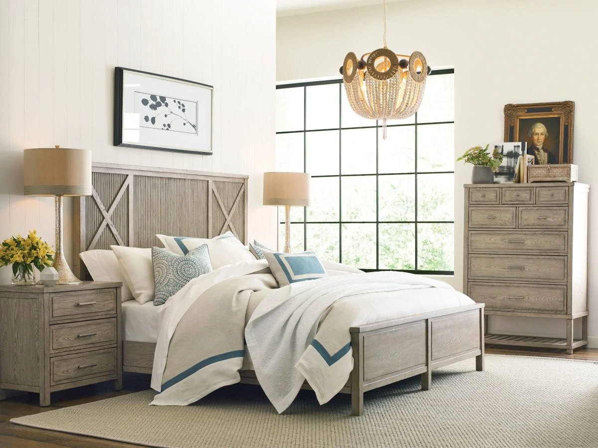 American Drew West Fork Canton Panel Bed - Thumbnail 4