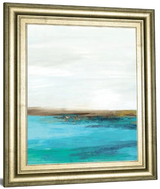 Classy Art Pastoral Landscape I by Tom Reeves Framed Print Wall Art-0
