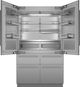 Thermador® Freedom® 48" 25.7 Cu. Ft. Masterpiece® Stainless Steel Built-in French Door Freezer-1