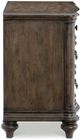Mazin Furniture Heath Court Oak Nightstand-3