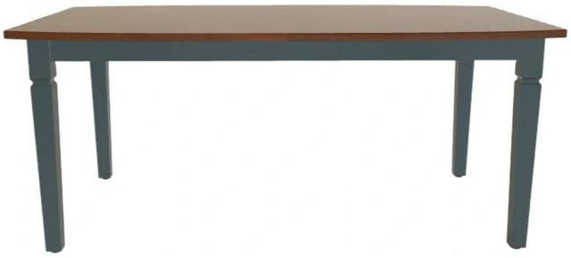Mavin Customizable 42" x 72" Boat Dining Table-1