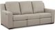 Bassett® Furniture Somers Dove Gray Reclining Sofa-1