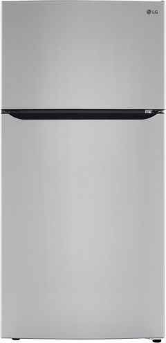 LG 33 in. 23.8 Cu. Ft Stainless Steel Top Freezer Refrigerator