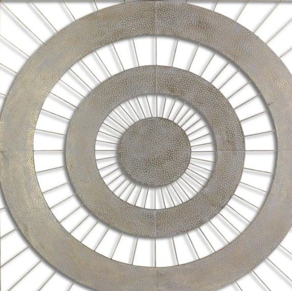 Classy Living Brown Target Wall Decor-1