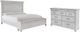 Benchcraft® Kanwyn 4-Piece Whitewash Queen Panel Bed Set-0