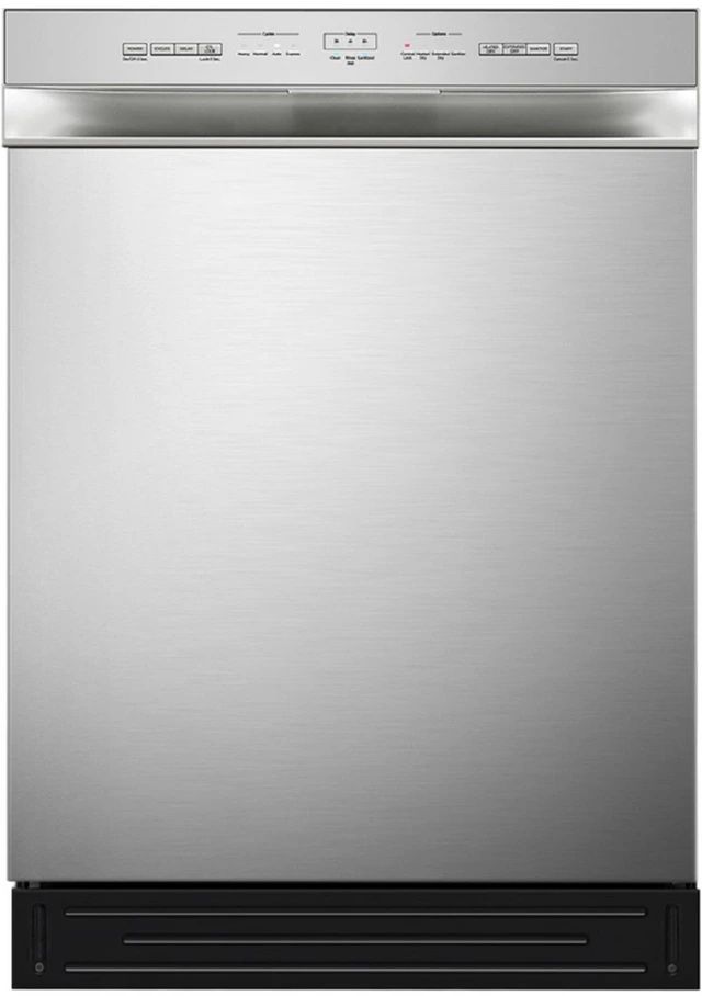 Midea® 24" Stainless Steel Front Control Built In Dishwasher -0