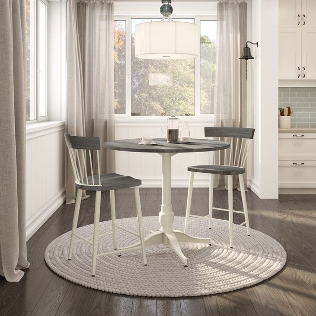 Amisco Salton Solid Ash Pub Table-1