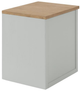 Riverside Furniture Osborne Gray Skies/Timeless Oak Mobile File Cabinet-2