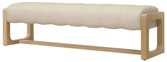Hooker® Furniture Banyon Bay Desert Oak/Sunbleached Bench-2