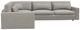 Palliser® Furniture Customizable Ensemble Max Track Arm 3-Piece L-Shape Sectional-3