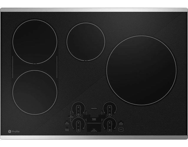 GE Profile™ 30" Stainless Steel Induction Cooktop-0