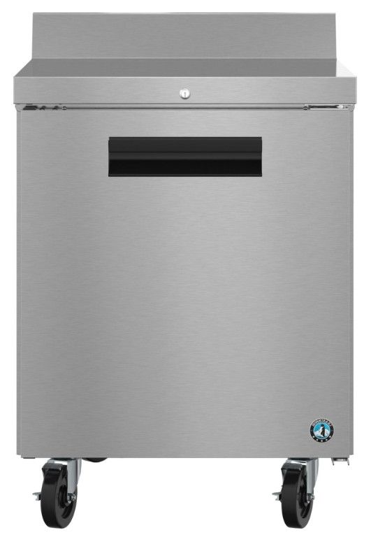 Hoshizaki Steelheart® 27" 7 Cu. Ft. Stainless Steel Single Section Worktop Refrigerator-0