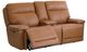 Bassett® Furniture Club Level Fletcher Antelope Power Reclining Loveseat with Console-0
