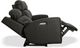 Flexsteel® Cody Dark Brown Power Reclining Sofa with Power Headrests-4