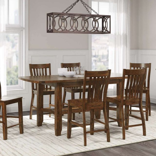 Napa Furniture Design Whistler Retreat Chestnut Dining Table with Extension-2