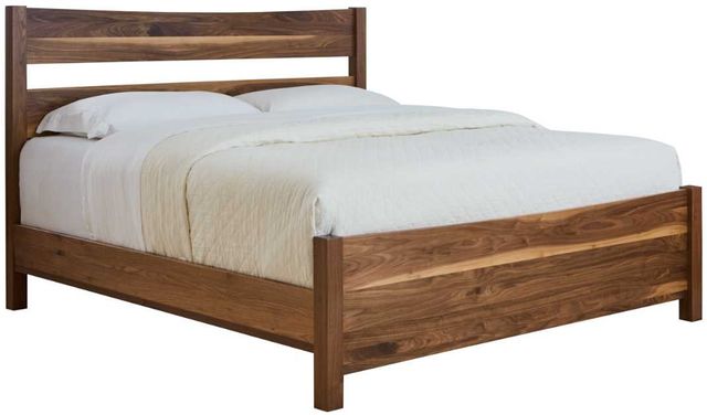 Mavin Customizable Tappan King Plank Bed with Low Footboard-0
