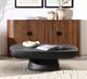 Dovetail Furniture Darin Black Coffee Table-1