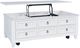 Jofran Inc. Westport White Castered Lift Top Table-4