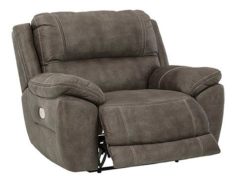 Signature Design by Ashley® Cranedall Quarry Oversized Power Recliner-2