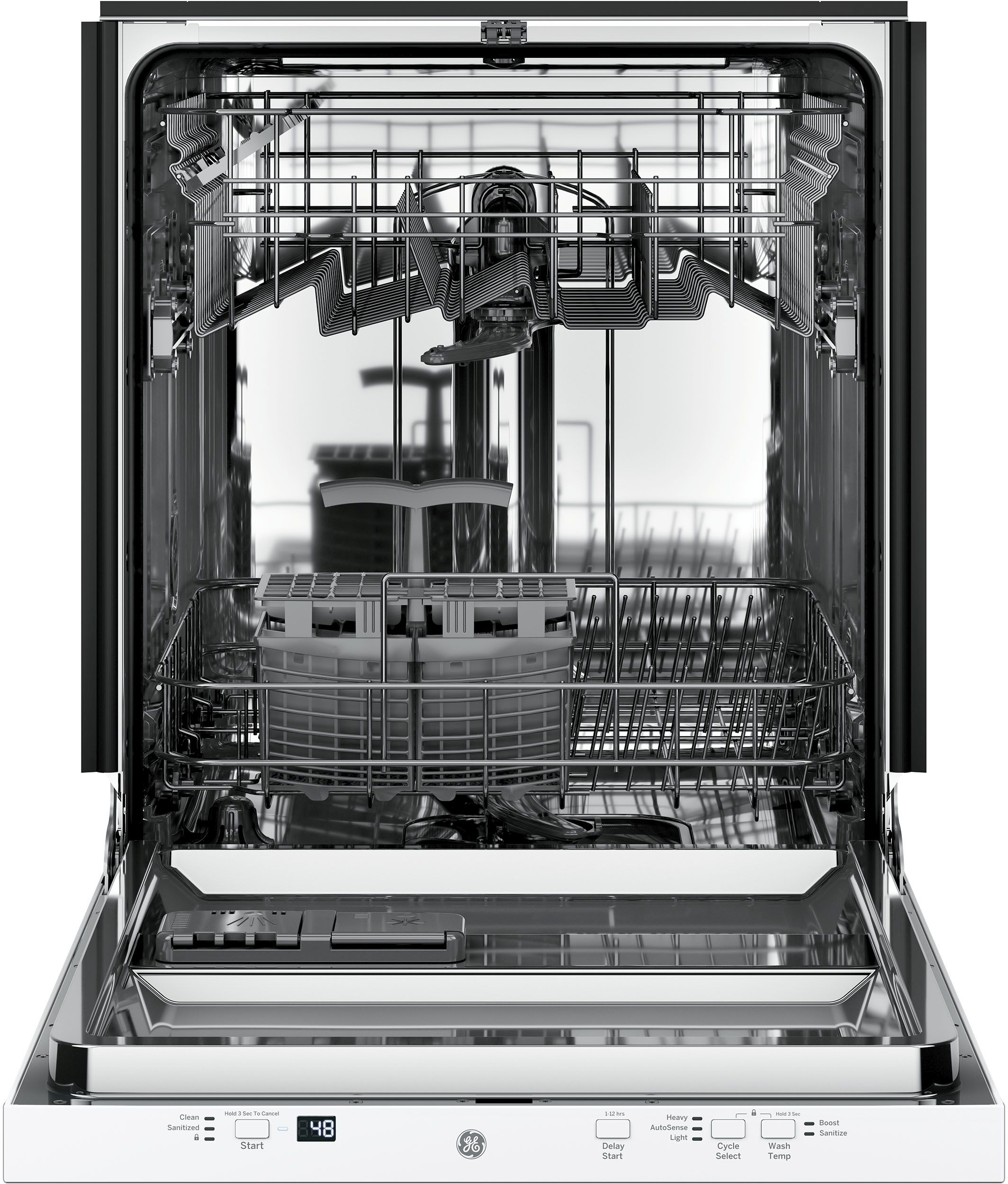 Ge white dishwashers sales