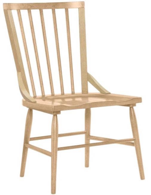 Legacy Classic Xxx's and Ooo's Amber Windsor Dining Side Chair-0