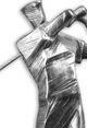 Uttermost Metallic Silver Practice Shot Figurines-1