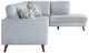 Homelegance® Broadway 2-Piece Blue/Gray Right-Arm Facing Sectional and Chaise-3