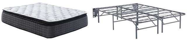 Sierra Sleep® by Ashley® Limited Edition 2-Piece 12" Hybrid Pillow Top and Better than a Boxspring Foundation Full Mattress Set-0