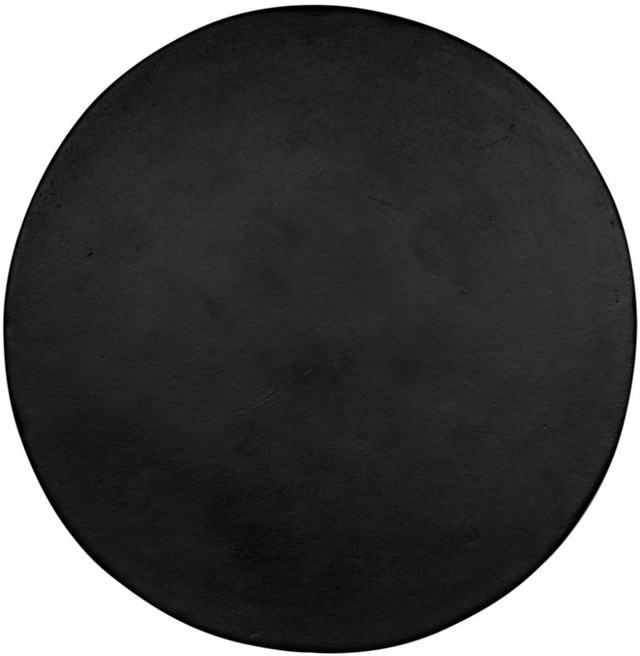 Moe's Home Collection Aylard Black Fiberstone Outdoor Stool-2