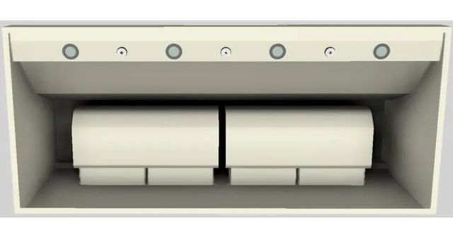 Vent-A-Hood® 54" Biscuit Wall Mounted Range Hood-3