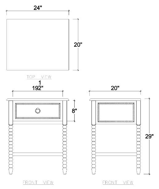 Bramble Customizable Cholet Bedside Table-1