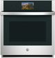 GE Profile™ 30" Stainless Steel Smart Single Electric Wall Oven with No Preheat Air Fry and Precision Cooking-0