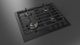 Fulgor Milano Matteo 400 Series 24" Matte Black Gas Cooktop-2