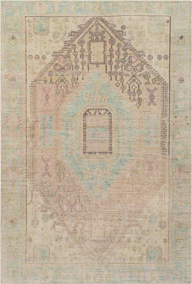Surya Unique Multi-Colored 5'x8' Area Rug-0