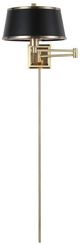 Uttermost® Newmarket Antique Brass/Black Sconce-3