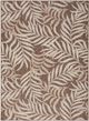 Nourison Home™ Garden Oasis Mocha 5'x7' Style 2 Area Rug-0